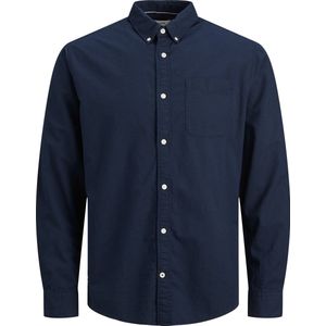 Jack & Jones Overhemd Jjeoxford Shirt Ls Noos 12182486 Navy Blazer Mannen Maat - S