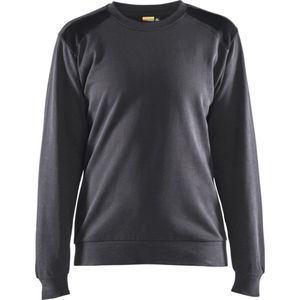 Blaklader Sweatshirt bi-colour Dames 3408-1158 - Medium Grijs/Zwart - XXXL