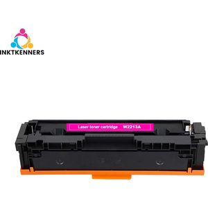 Laser Toner cartridges Geschikt voor 207X - (Zonder chip) - (W2213x - Magenta) geschikt voor HP Color LaserJet Pro M255DW, M255NW, MFP M282NW, M283FDN en M283FDW (207A)