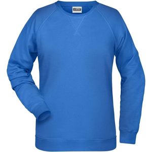 James and Nicholson Dames/dames Raglan Sweatshirt met lange mouwen (Kobalt)