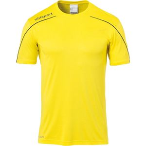 Uhlsport Stream 22 Teamshirt Junior Sportshirt - Maat 152  - Unisex - geel/zwart
