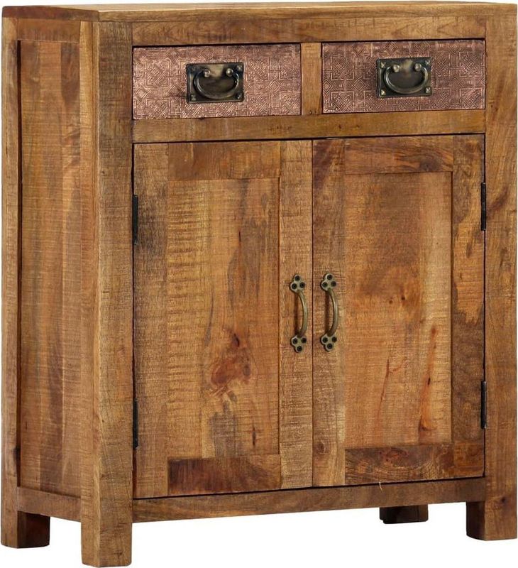 vidaXL-Dressoir-65x30x75-cm-massief-ruw-mangohout