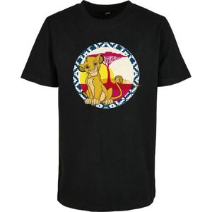 Disney The Lion King - Simba Image Kinder T-shirt - Kids 146 - Zwart