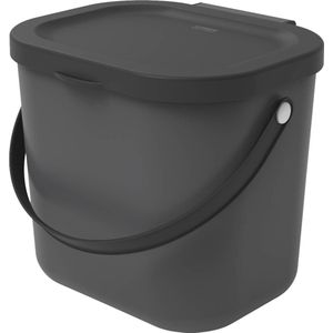 Blokker Afvalsorteerder - Afvalbak 6 Liter - Antraciet