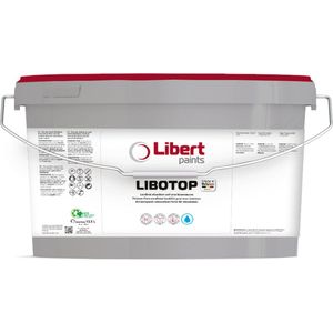 Libert Libotop Mat 10L Wit - PROJECTVERF - 2 in 1