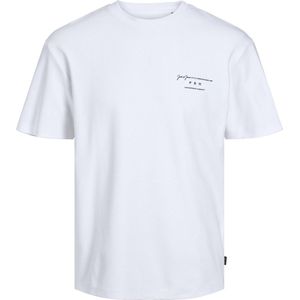 Jack & Jones T-shirt Jprblasanchez Branding Tee Crew Nec 12245400 Bright White Mannen Maat - XXL