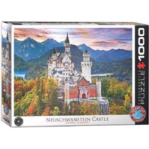 puzzel Eurographics Neuschwanstein Castle Germany 1000pc Puzzle