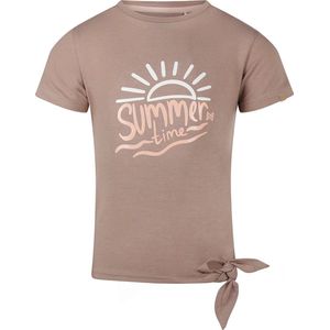 Koko Noko R-girls 3 Meisjes T-shirt - Smokey Mauve - Maat 122