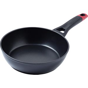 Pyrex Optima Wok Pan - Aluminium - Ø26 cm - Zwart