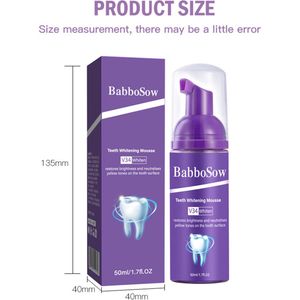 Wittere tanden,PearlGlow WhiteSmile - Revolutionaire tandenpolish-mousse