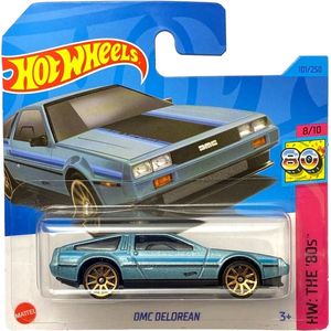 Hot Wheels DMC Delorean - Die Cast voertuig - 7 cm - Schaal 1:64