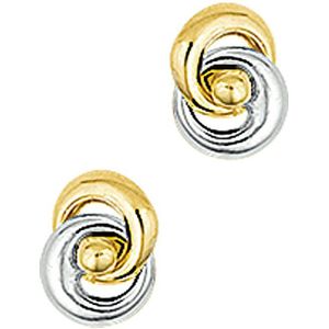 The Jewelry Collection Oorknoppen Gestift - Geelgoud (14 Krt.)