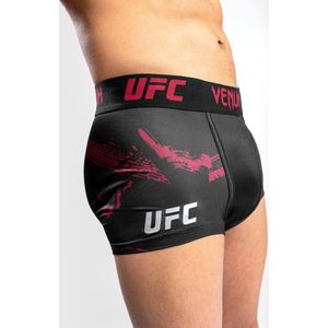 UFC Venum Authentic Fight Week 2.0 boxershort voor heren Zwart Rood Maat XL