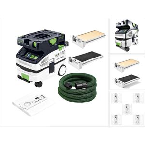 Festool CTL MINI I CLEANTEC mobiele stofafzuiger 10l stofklasse L ( 574840) + extra filter