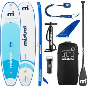 Mistral® Bayou 10'6 | SUP board opblaasbaar | Complete SUPboard Set | Het ideale Supboard voor Recreatief gebruik