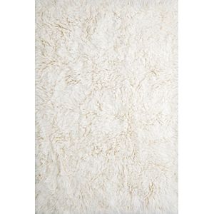 Layered Shaggy Bone White vloerkleed - maat 200 x 300 cm