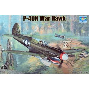 1:32 Trumpeter 02211 P-40M War Hawk Plastic Modelbouwpakket