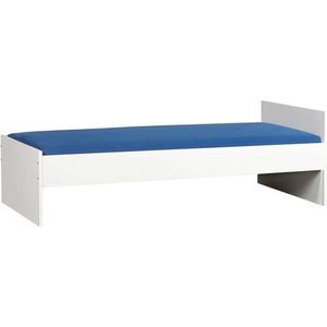 Bedframe 90X200 cm - Wit - Effen