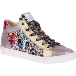 Pom d'Api Top Zippy Gouden Sneaker