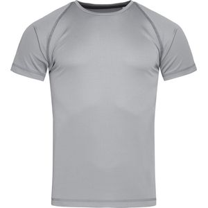 Stedman Active 140 Team Raglan T-Shirt S8030 - Silver Grey - XL