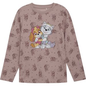 Meisjes shirt Paw Patrol - Deauville mauve