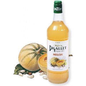 Bigallet Melon (Meloen Amandel) traditionele siroop - 100cl