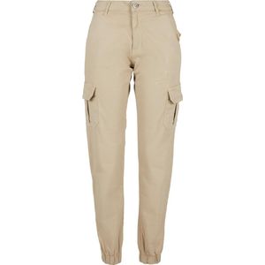 Populair - Nieuw - Dames - Vrouwen - Streetwear - Urban - Modern - Casual Ladies High Waist Cargo Pants concrete
