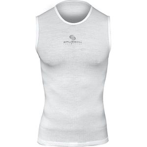Brubeck Sportondergoed Ondershirt met 3D Technology -Singlet-wit-XL