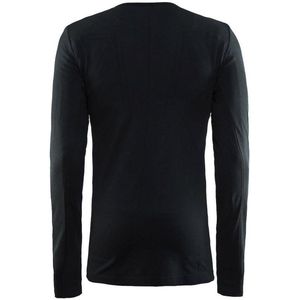 Craft Active Comfort Roundneck Ls Sportshirt Heren - Black Solid