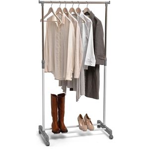 ingle garment kledingstang Rack opbergen met schoenenrek