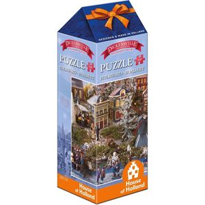 House of Holland puzzel G 100 stukjes, Dickensville Elfsteden - Bolsward
