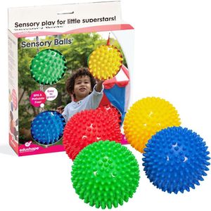 Edushape Kleine Sensorische Ballen (10cm) - Set van 4