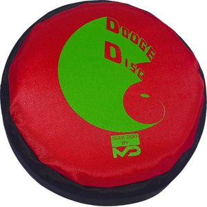 MD Sport - DogeDisc rood klein - Veilige frisbee - Trefbal frisbee - Dodgebee