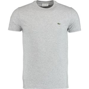 Lacoste Heren T-shirt - Silver Chine - Maat XXL