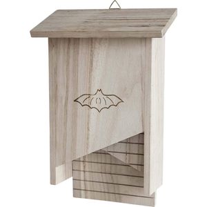 Muntel® Vleermuizenhuis - Vleermuizenkast - Hout - 25 x 38 x 11,5 cm