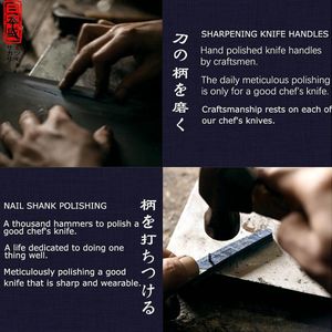 18 cm Hand Gesmeed Keukenmes Professioneel, Japans Nakiri Koksmes, Hoog Koolstofstaal Scherp Keukenmes (Rozenhout Handvat & Geschenkdoos)