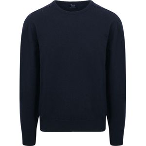 William Lockie Lamswol Navy - Maat 3XL - Heren - Pullovers