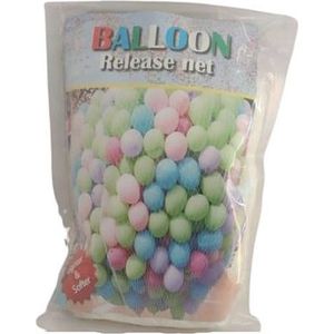 Globos Ballonnenvalnet 2,7 M Nylon Wit 100 Stuks