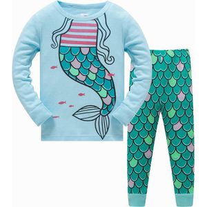 Kinder Pyjama set | Mermaid | Maat 4T | 98/104| 100% katoen