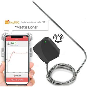 Slimme Bluetooth Grillthermometer voor BBQ en Oven - Draadloze Temperatuurcontrole met WiFi App