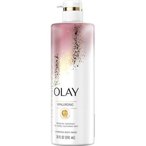 Olay - Cleansing & Nourishing Liquid Body Wash with Vitamin B3 and Hyaluronic - Reinigende Douchegel - 591ml