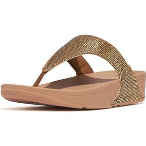 FitFlop Lulu Toe Post - Glitterball GOUD - Maat 36