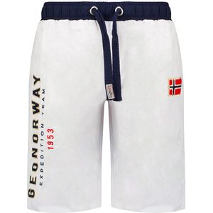 Geographical Norway Zwembroek Qoderato Wit - XXL