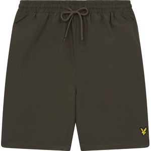 Lyle & Scott zwemshort small logo groen - XS