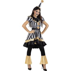 FUNIDELIA Deluxe Enge Clown Kostuum voor vrouwen - Maat: L