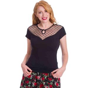 Dancing Days - SMOULDER Top - L - Zwart