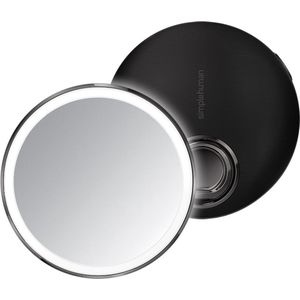 Spiegel met Sensor, Compact, 3x Vergroting, Zwart - Simplehuman