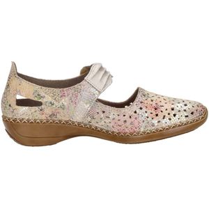 Rieker Dames Bandschoen - 41399-92 Multi - Maat 38