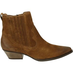 Paul Green 8144 - Cowboylaarzen - Kleur: Cognac - Maat: 38.5