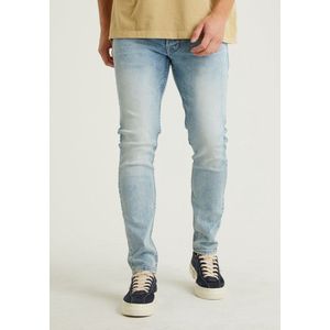 Chasin' Jeans Slim-fit jeans Carter Bleach Lichtblauw Maat W33L32